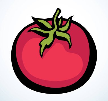 Çiğ, olgun taze, sulu, lezzetli pembe solanum dut kümesini yakından izle. Asma sapı hafif metin arkaplanı. Parlak renk el çizilmiş küçük diyet amblemi retro sanat karalama çizgi baskı biçimi