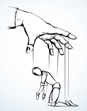 Beyaz ahşap kravat, kolları sarkıt, üzgün, suçluluk duygusu, erkek model ana diktatör. Politik tiyatro faaliyeti yalvarma iş lideri doğrudan sanatçı oyun simgesi çizim siyah sanat çizgi çizgi çizim vektör biçimi