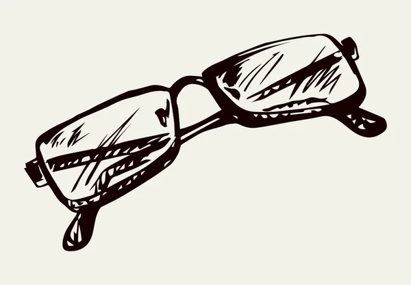 Уве Рей Поляризована Тональна Модель Очного Стегна Унісекс Світлому Фоні — стоковий вектор