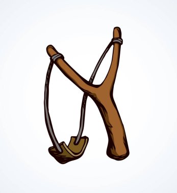 Arka planda basit bir Grunge nişancısı cihazı var. Freehand ana hatları siyah mürekkep çizilmiş yetişkin kabile savaş objesi logosu amblemi pictogram antik sanat karalama komik kalem metin alanı üzerine kağıt kalem