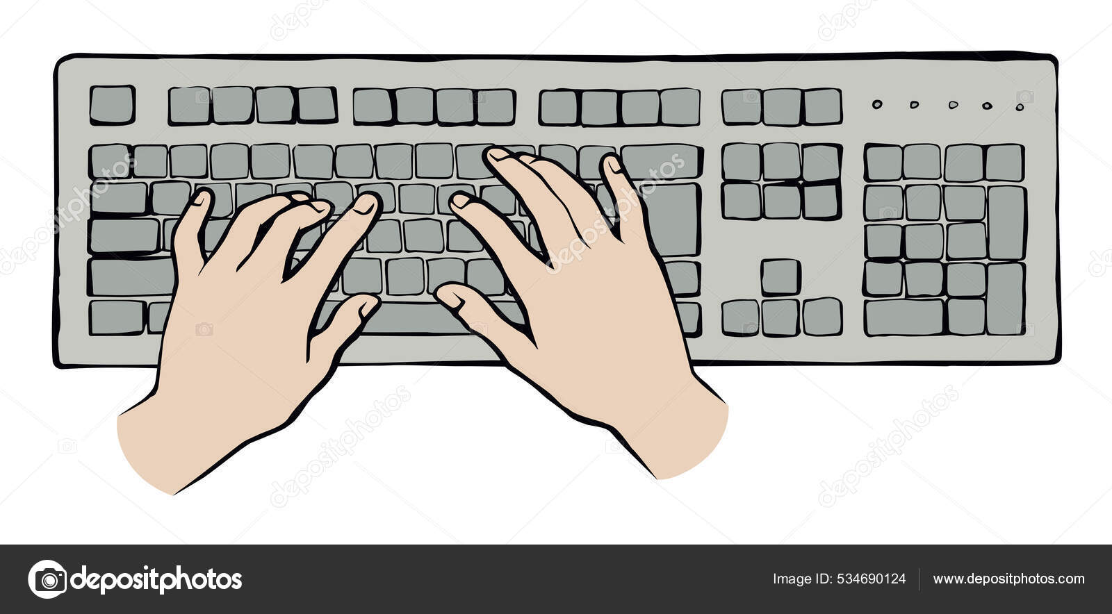 Computer sketch keyboard hi-res stock photography and images - Alamy