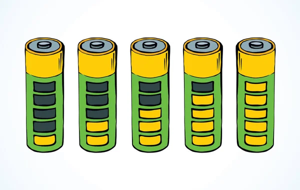 Moderne Auto Motor Chemische Lithium Cilinder Lichte Achtergrond Heldere Groene — Stockvector