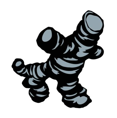 Çiğ Hint taze Zingiber ofis tipi kağıt kaplama arkaplanı. Eski büyük mutfak ekosu silueti amblem logo tasarımı eskimiş çizgi çizimi sanat karalaması oyma tarzı