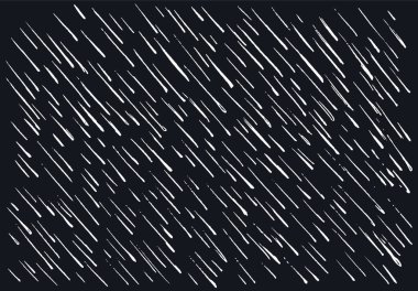 Basit mavi boya kozmik cennet yağmur damlası çizgileri kağıt dekor tasarımı. Siyah mürekkep kalem el çizimi güç eko çiy lekesi sıçrama bahar günü simgesi karalama modern karikatür sanatçısı tarzı