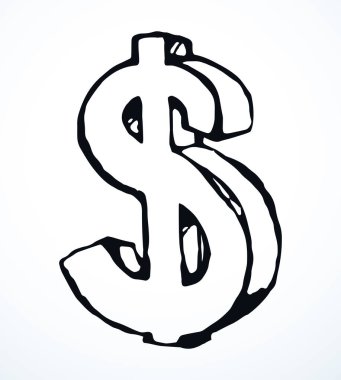 3D sevimli, eski, güzel, metal, bozuk para şekilli uygulama konseptini kapat beyaz kağıt. Doğrusal siyah kalem çizilmiş perakende açgözlülük, fatura sayımı vergisi, zengin kabartma amblemi, eski Amerika internet sitesi sanat tarzı.