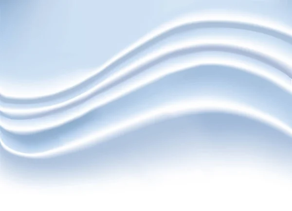 Closeup Sea Aqua Glow Pure Light Grey Color Curvy Whirl — Vettoriale Stock