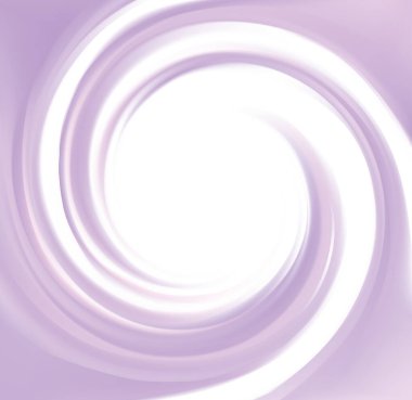 Parlak radyal dalgalı kıvrımlı logo simgesi simgesi parlayan beyaz ortadaki metin uzayı. Akışkan leylak sembolü yüzey çerçeve tasarımı. İştah açıcı yoğurt sulu meyve açık pembe renk üzüm, üzümlü, üzümlü, dutlu, dutlu