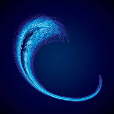 Parlak soğuk Cyan dairesel orta nokta şekil mistik sanat tasarımı. Kutsal sihirli ruh disk küresi modern yaratıcı teknoloji çizgisi tarzında şekillenir. Donanma deniz mavisi. Güç topunun sembolü. Metne bayılıyor.