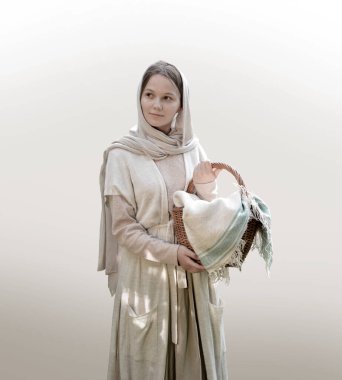 Yetişkin Yahudiler fakir yaşarlar, etnik halk keten bornoz giysi havlu torbasında çalışırlar. Neşeli neşeli gülümse İbrani güzel, saf, mütevazi çocuk. Sanırım çiftliğe hizmet et. Büyük yemek işçisi, utangaç, barış yanlısı, çocuk kolu kesme yolu.