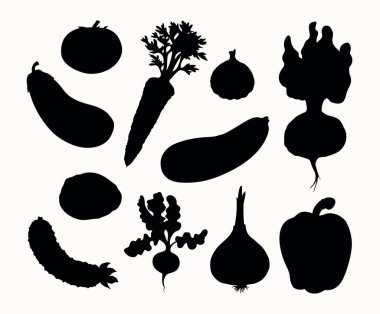 Olgun çiğ, sulu, biyo-eko yaz diyeti, kabak ürünü mutfak mutfağı aşçısı. Siyah sonbahar botanik çiftliği sebze kabuklu bitki başı yaprak hasadı logo simgesi klasik beyaz çizgi film çizim stili üretiyor.