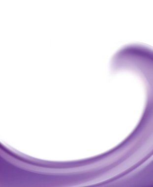 Parlak kıvrımlı, düz, bulanık dönen, dönen, karanlık metin alanı tasarımı. Sıvı yüzey sanat logosu simge çerçeve kenarlığı simgesi. İştah açıcı meyveli jöle lavanta rengi: çiğ, yabanmersini, erik