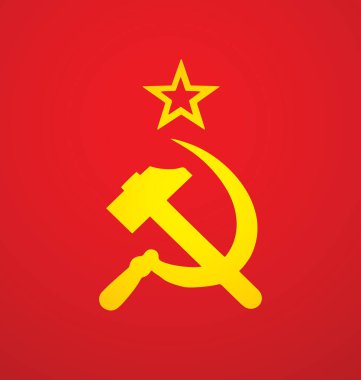 Yakın plan parlak altın sarısı renk eski antika tarihi güç standı iç savaş işçi birliği şalter kumaş kumaş kumaş görünümlü metin alanı. Tekstil sanatı konseptini yazdır Eski Doğu Avrupa seyahat poster logosu deseni