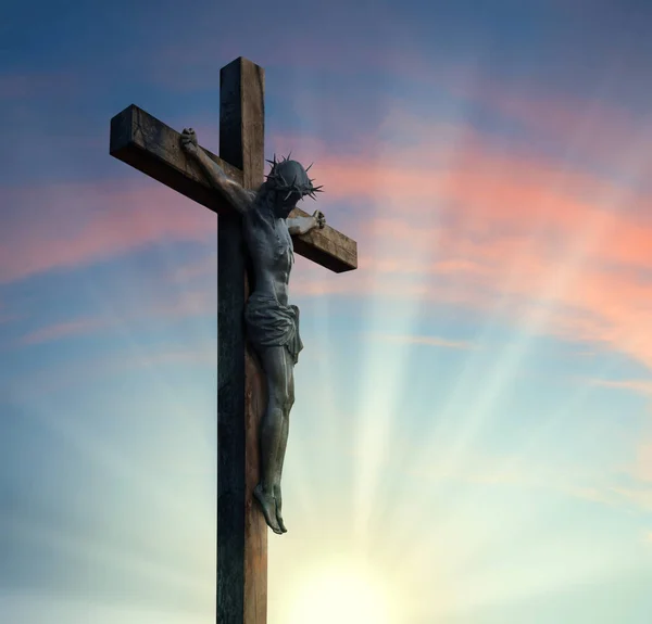 Abstraktes Heiliges Heiliges Göttliches Rettungsgebet Toter Mensch Herr Messias Leidenschaft — Stockfoto