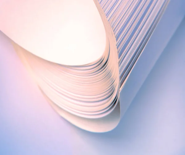 Creative Circular Big Pink Blur Canva Stripe Note Pad Draw — Stock Photo, Image