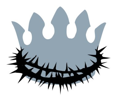 Hilekar utanç, keskin bir çivi gibi hisset kurtarıcı Tanrı 'nın başı, yem tuzağı. Siyah gerçek sahte kutsal hayat mutlu eğlence gerçekliği kutsal zafer işareti kutsal gerçek tarih vektörü vintag grafik sanat