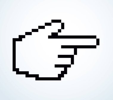 Avuç içi çizgisi çizim kolu indeksi beklemede. Arama hedefi jestini seçin. Amblem tasarımı modern e pc ui karikatür çizim sanat tarzını ayarlayın. Kapalı 3d elektron gölgesi görünüm ışık metni oluşturma e- posta sayfasını göster