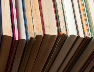 Görüntüyü kapat yüksek günlük notu albüm kapağı kapağı retro veri sınıfı resim stili. Hardcover edebiyat kitabı, roman yazarı, not defteri, büyüme, boş pankart tasarımı, metin alanı