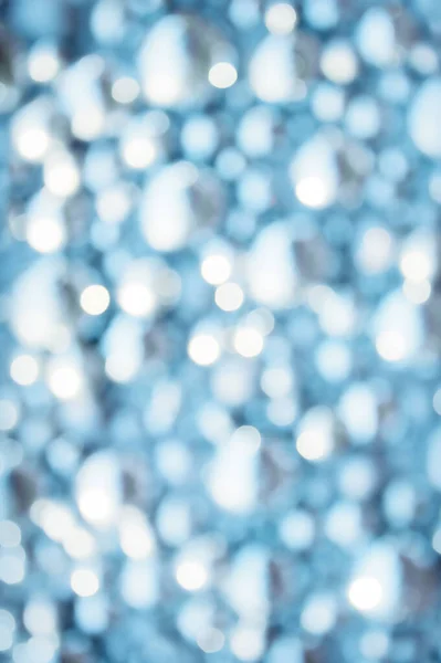 Impresionante Hermoso Christmaslight Brillo Azul Polvo Brillo Tarjeta Copyspace Área —  Fotos de Stock