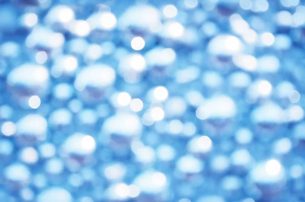 Awe Beautiful Christmaslight Twinkly Blue Color Dust Glitz Card Copyspace —  Fotos de Stock