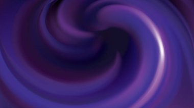 Glossy radial rippled ice curvy shape text space design. Gel fluid dark indigo creme caramel surface symbol. Appetizing yogurt of juicy fruits light lavender color: grape, currant, mulberry, bilberry