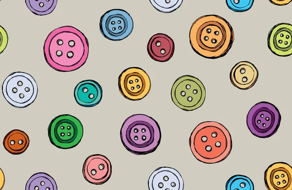 Bej giyim dekor arka planına ayarlanmış modern, sevimli damızlık tokası. Parlak çoklu renkli obje amblemi eskimiş sanat karalama stiliyle metin için malzeme alanı üzerine çizilmiş. Görüntüyü kapat