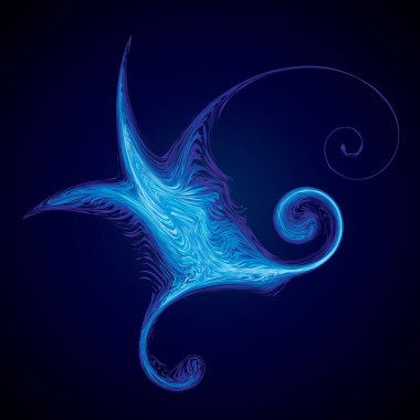 Parlak soğuk cyan dairesi orta nokta çizim şekli sanat tasarımı. Modern sanatçı çizgi film yaratıcı tarzında büyük bulanık sihirli küre. Donanma Aqua renk aromalı güç patlama topu sembolü metin düşkünü
