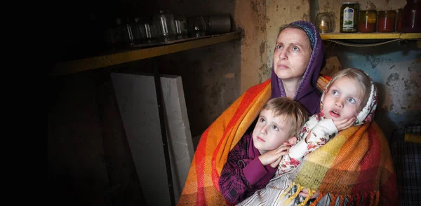 Kyiv Ukraine April 2022 Bomber Fight Terror Adult Poor Ill — Fotografia de Stock