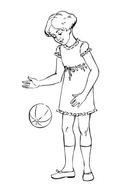 Sevimli, oldukça hoş, neşe verici, sportif, kadın model, bacak hobisi, logo tasarımı, modern çocuksu karalama, çizgi film stili. Yakın plan beyaz, eğlenceli kadın, bebek bezi çalışması.