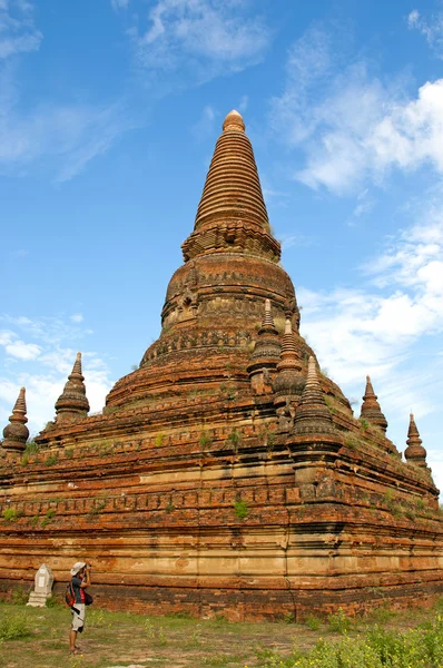 Bagan turistické — Stock fotografie