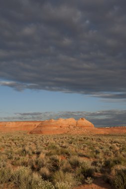 sabah gökyüzü üzerinde sayfa arizona ışık.
