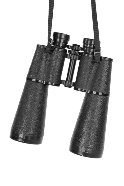 挂在皮带上的双筒望远镜 免版税图库图片