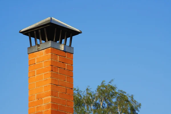 Brick chimney — Stock Photo, Image