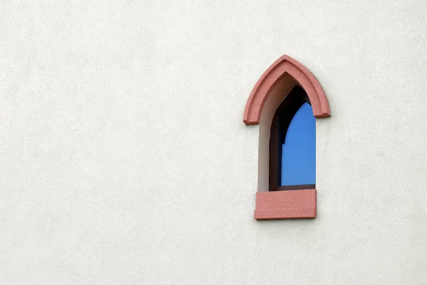 Den väggen och fönster — Stockfoto