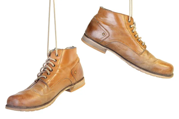 Dva staré boty — Stock fotografie