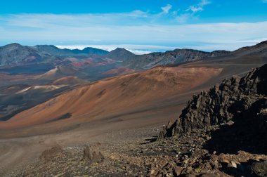 haleakala üst kısmında