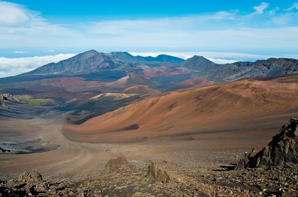 Colori del cratere Haleakala — Foto Stock