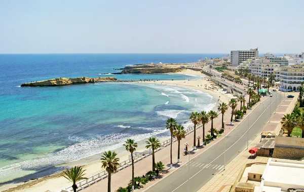 Quay in Monastir, Tunisia Stock Photo