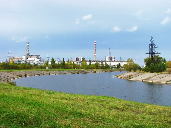 Csernobili Atomerőmű, Ukrajna — Stock Fotó