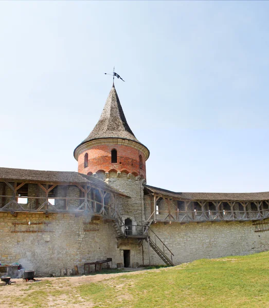 Fort em Kamjanets-Podolsk — Fotografia de Stock