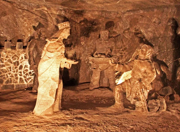 Wieliczka tuz madeni — Stok fotoğraf