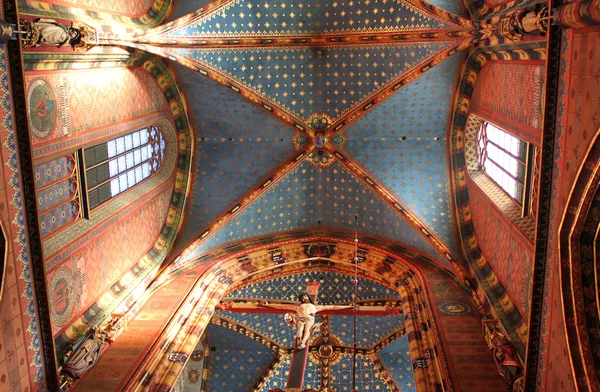 Interior of St. Mary — Stock Photo, Image