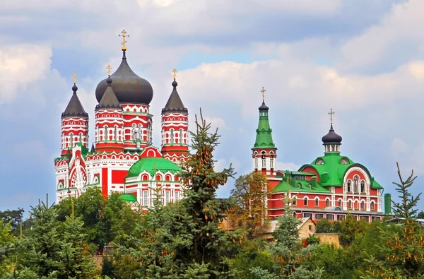 Cattedrale ortodossa a Feofaniya, Kiev, Ucraina — Foto Stock