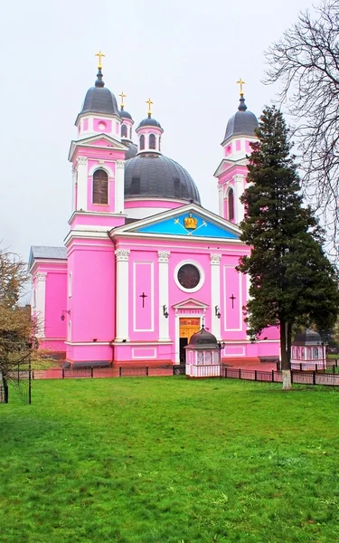 Catedral do Espírito Santo em Chernivtsi, Ucrânia — Fotografia de Stock