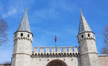 giriş Topkapı palace, Istanbul, Türkiye