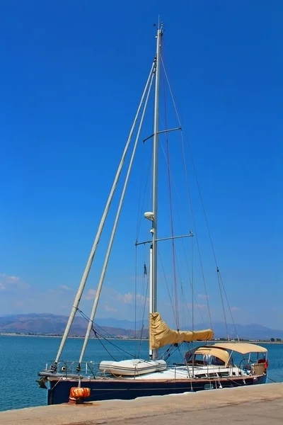 Luxury sail yachts, Greece — Stock Photo, Image