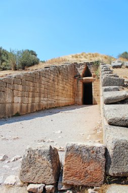 Treasury of Atreus in Mycenae, Greece clipart