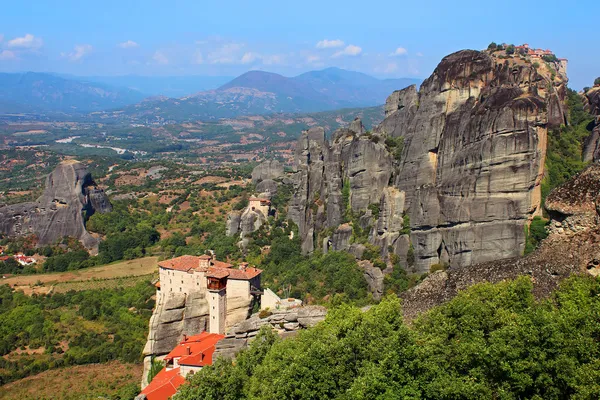 Meteora kolostorok Görögországban — Stock Fotó