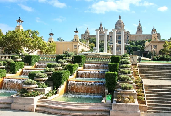 Nationales Kunstmuseum in Barcelona, Spanien — Stockfoto