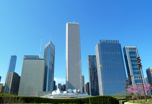 Σικάγο στο κέντρο της πόλης, στο Σικάγο, ΗΠΑ — Φωτογραφία Αρχείου