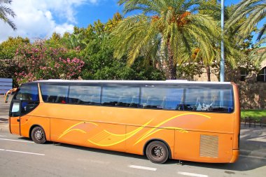 Turist otobüsü Barcelona, İspanya